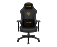 Fotel gamingowy Anda Seat Phantom 3 Black/Gold PVC